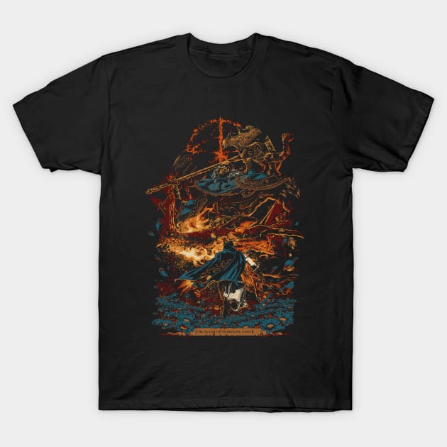 Fire and Flames T-Shirt by Findtees